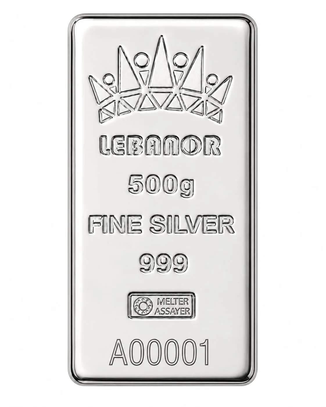 500g Silver Bar