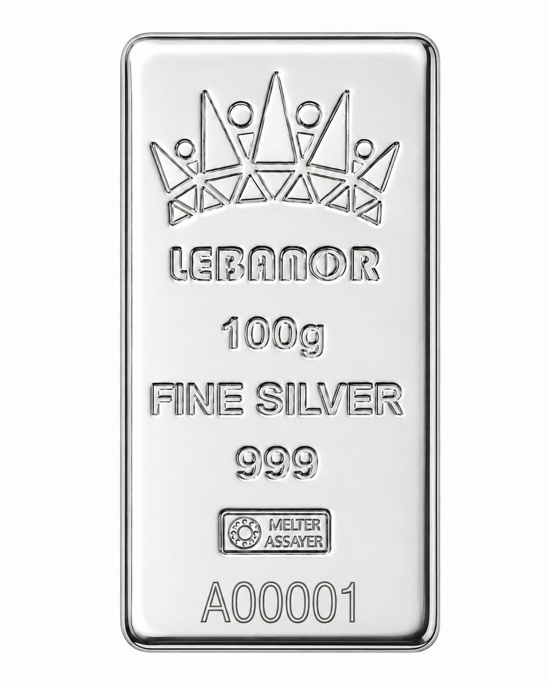 100g Silver Bar