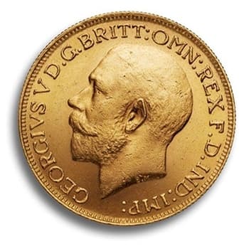 8g King Georges Coin