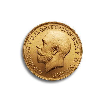 4g King Georges Coin