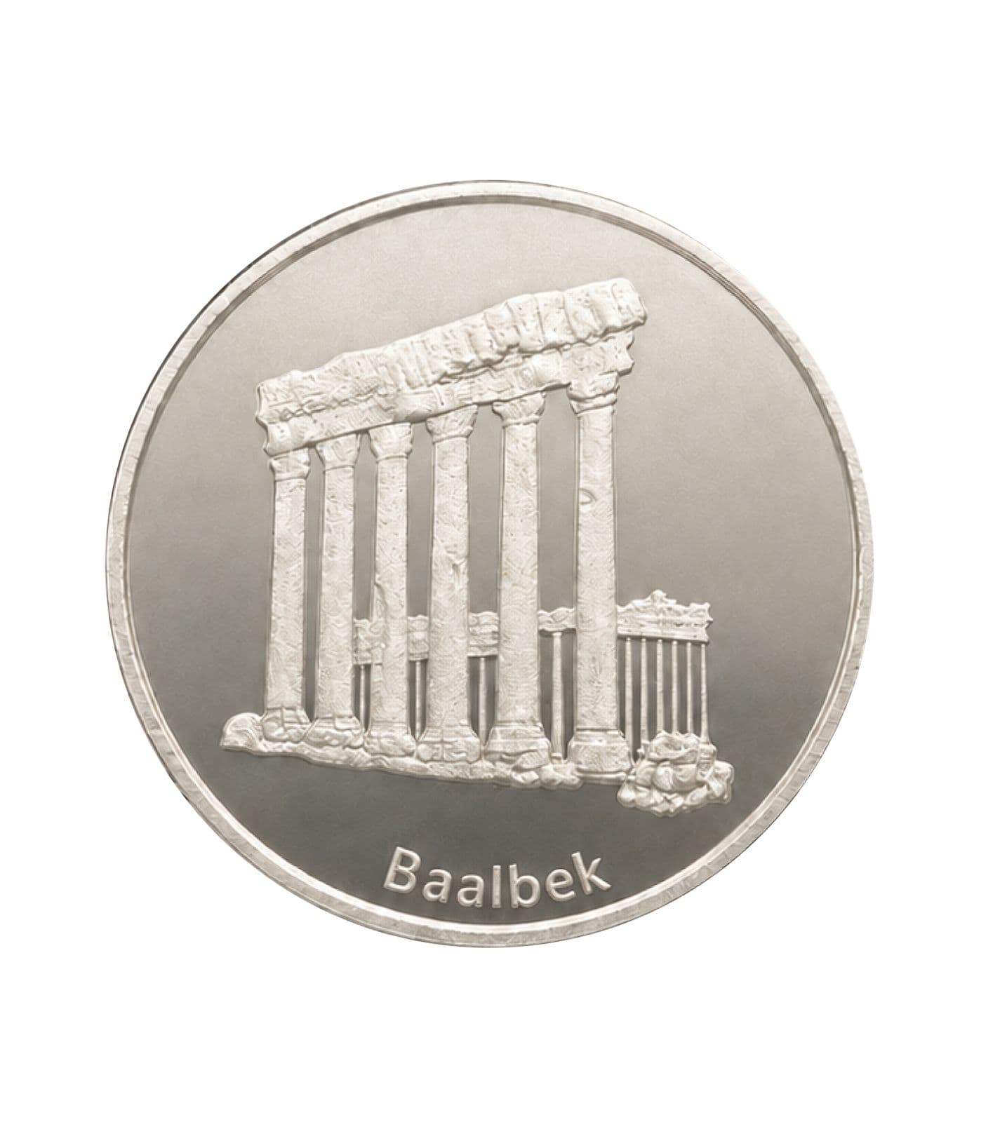 One Silver Ounce Baalbek